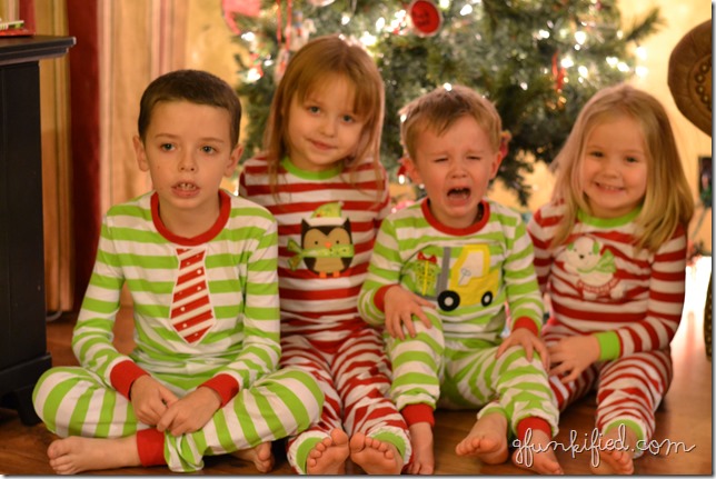 Christmas jammies 1