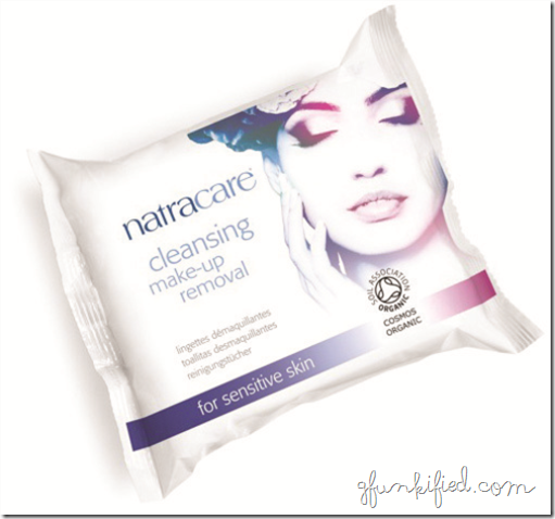 Natracare makeup removing wipes