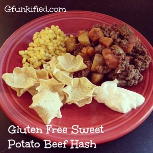 Gluten Free Sweet Potato Beef Hash
